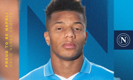 David Neres. (Foto: Divulgação/Napoli)