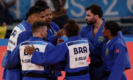 Brasil disputou o bronze do Judô por equipes nesse sábado (03) nas Olimpíadas de Paris 2024