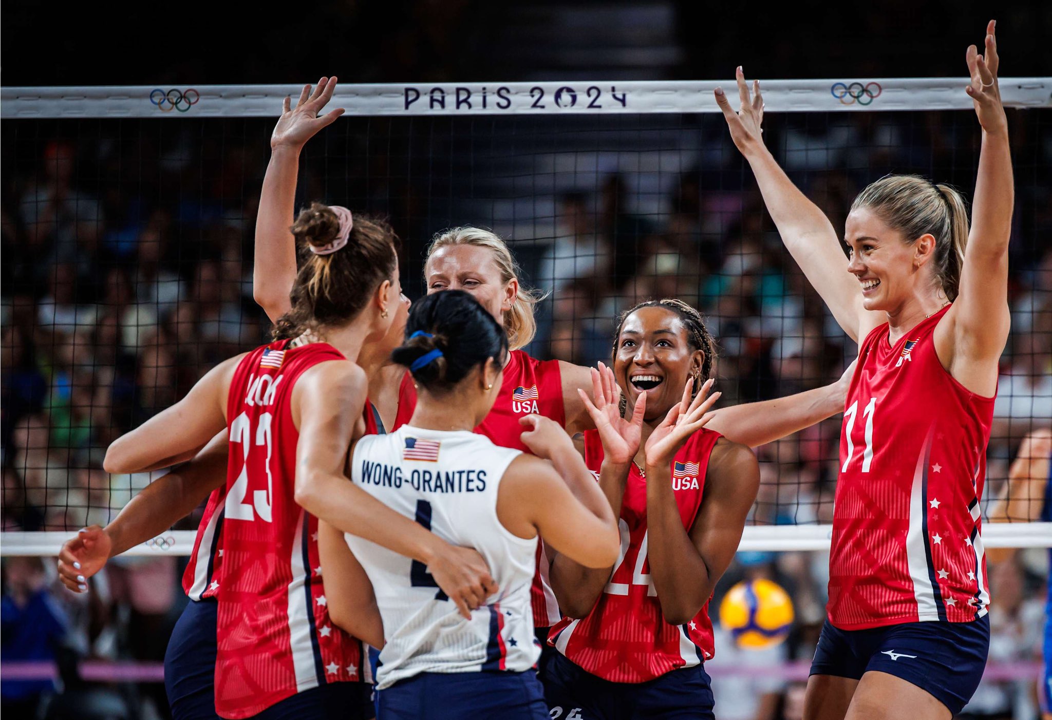 USA Volleyball. Foto: Reprodução/ Twitter