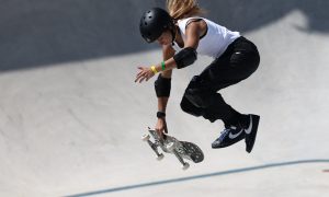 Dora Varella na final do Skate Park