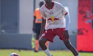 Keirrisson, jogador do time Sub-15 do Red Bull Bragantino.