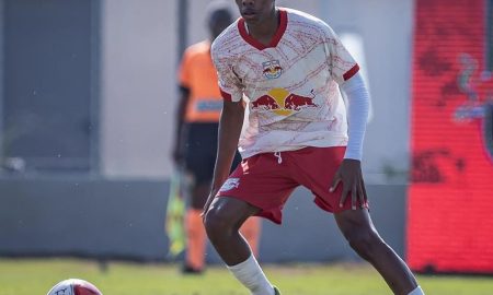 Keirrisson, jogador do time Sub-15 do Red Bull Bragantino.