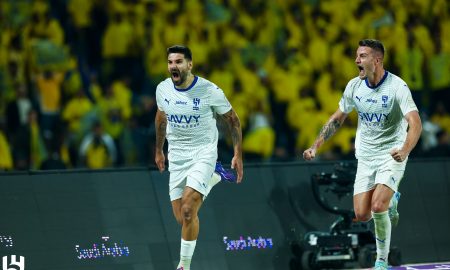 Mitrovic e Savic. (Foto: X/Al-Hilal)