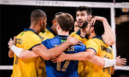 Seleção Brasileira. (Foto: divulgação/X/volei)