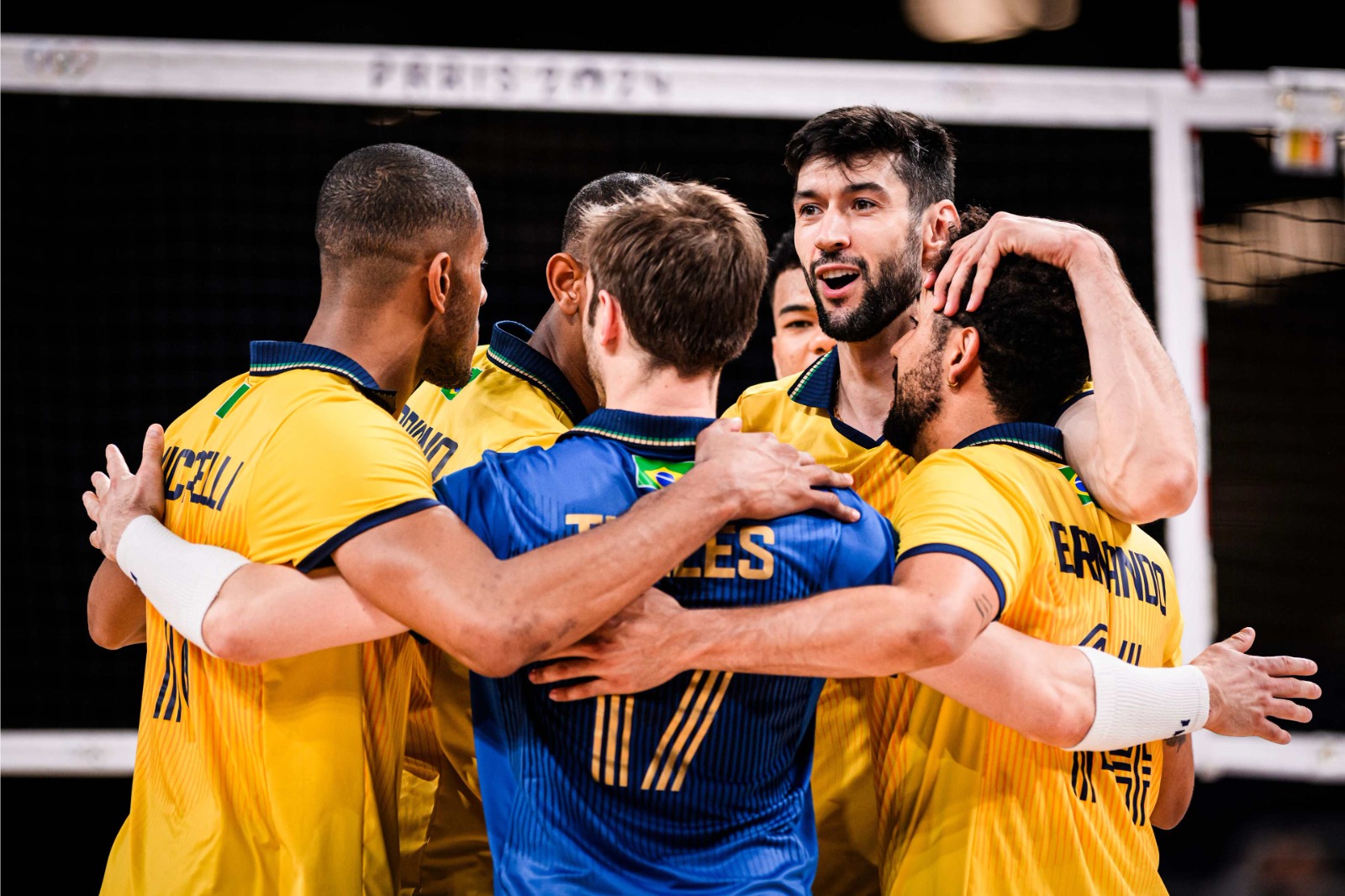 Seleção Brasileira. (Foto: divulgação/X/volei)