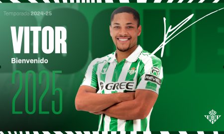 Vitor Roque. (Foto: Divulgação/Real Betis)