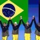 Brasil iguala melhor resultado da história no revezamento (Foto: Satiro Sodré/CBDA)