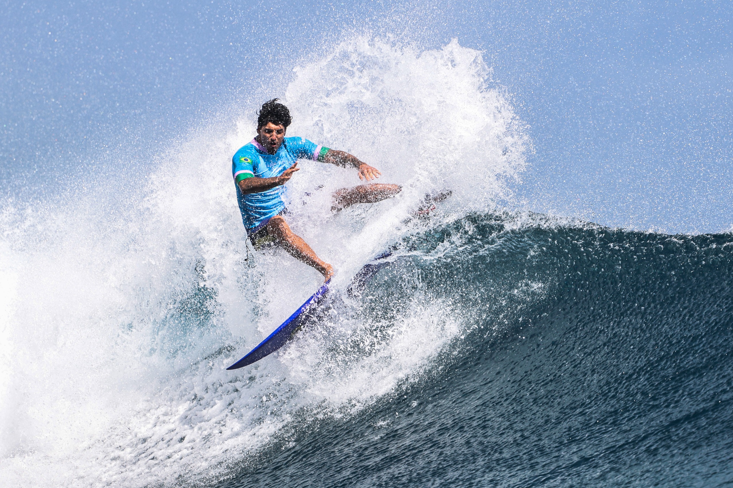 Gabriel Medina conquista bronze. (Foto: William Lucas/COB)