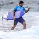 Gabriel Medina comemora bronze. (Foto: William Lucas/COB)