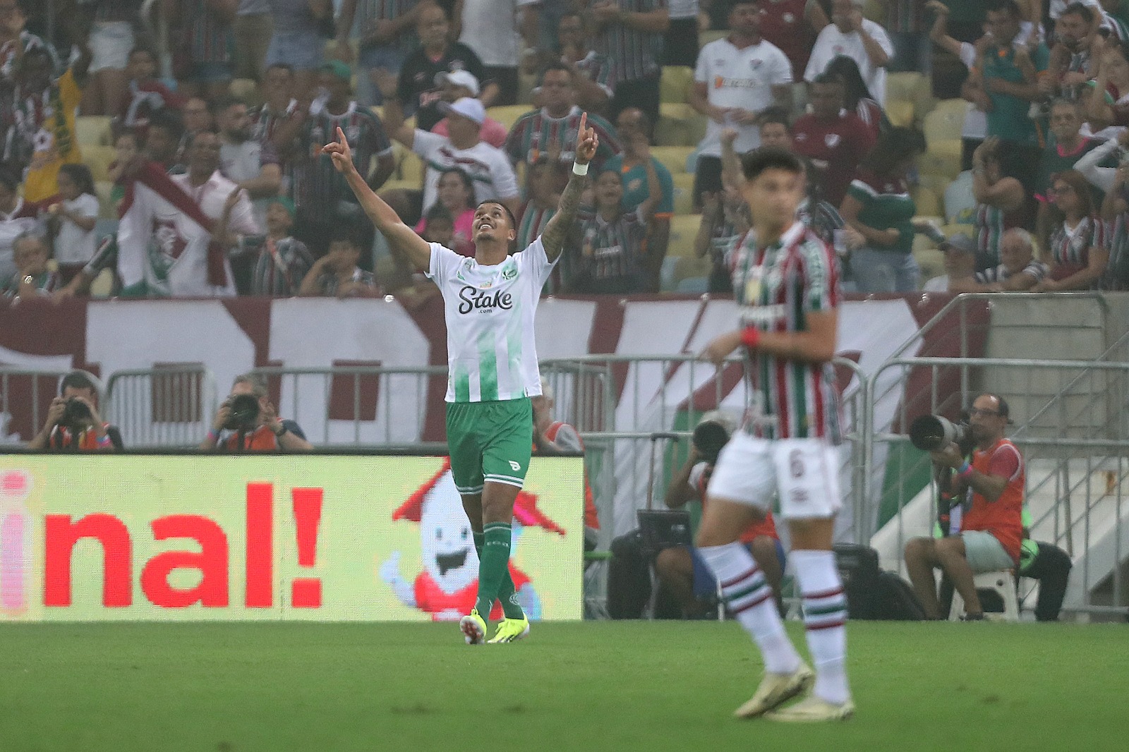 Juventude elimina o Fluminense no Maracanã. (Photo by Wagner Meier/Getty Images)