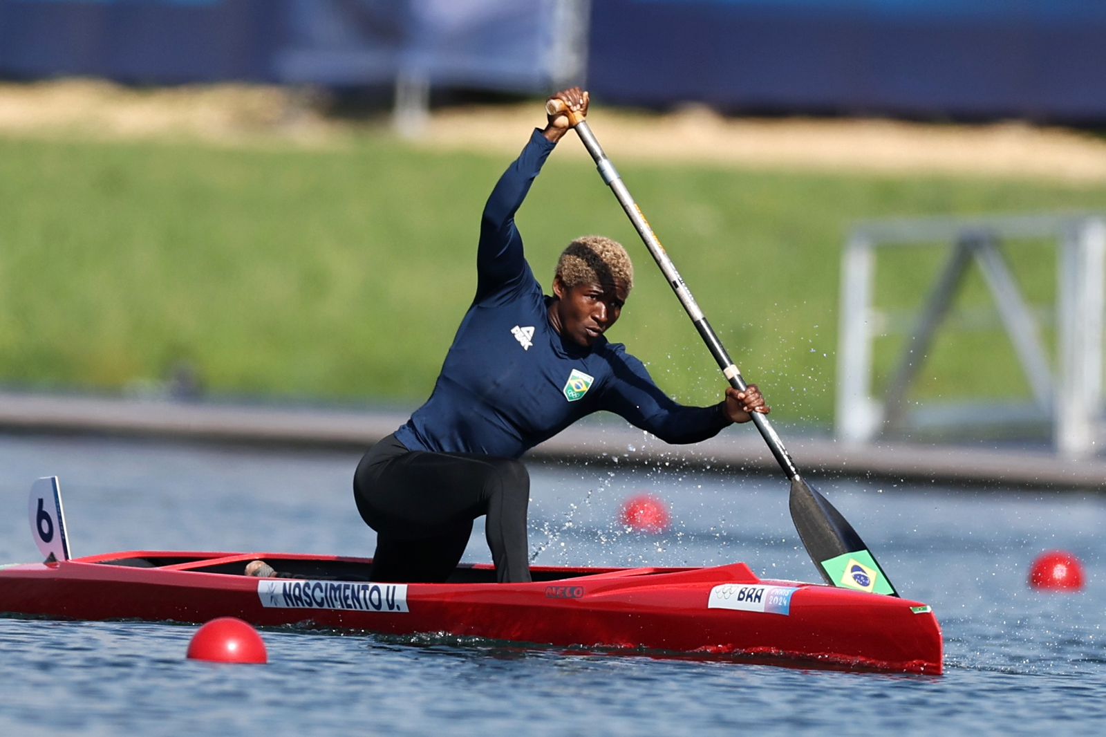 Valdenice vai as semifinais da c1 200m em Paris Foto: Miriam Jeske/COB