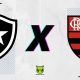 Botafogo e Flamengo se enfrentam pelo Brasileirão (Arte: ENM)