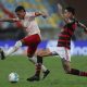 Flamengo venceu um adversário complicado e se manteve no G-4 (Photo by Wagner Meier/Getty Images)