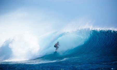 Yago Dora em etapa da WSL. (Foto: Aaron Hughes / WSL)