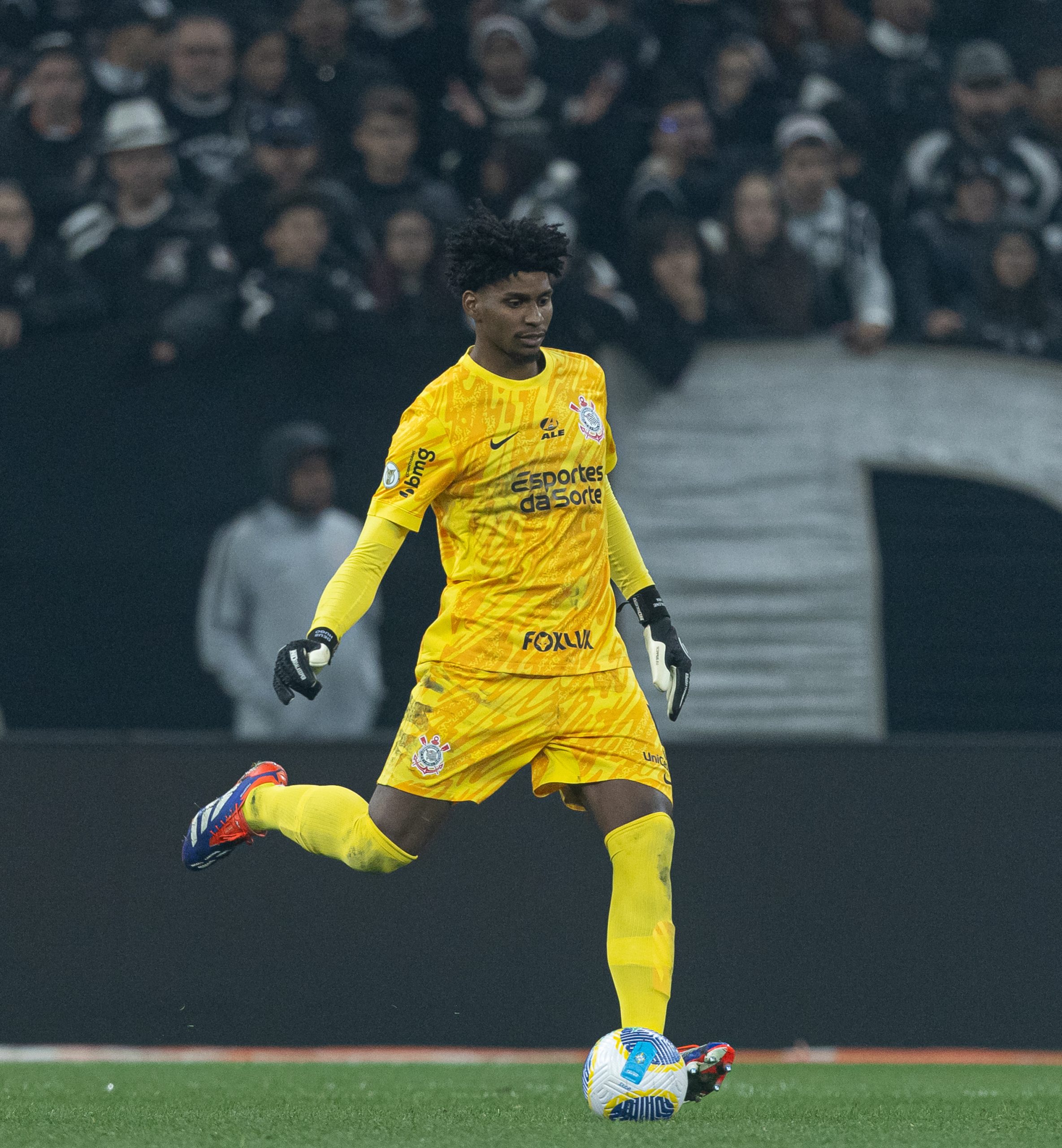 Hugo Souza enaltece atuação do Corinthians e afirma: 'resultado não pode ser diferente desse'. (Foto: Rodrigo Coca/Agência Corinthians)