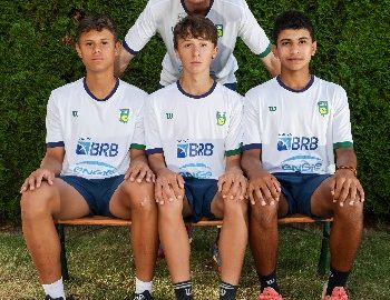 Livas à esquerda, Vialle ao centro e Thiago Santanna à direita. Capitão Ivan acima (Foto: Dabreuil/Kopatsch/Zimmer-ITF)