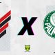 Athletico terá pela frente o Palmeiras (Arte: ENM)