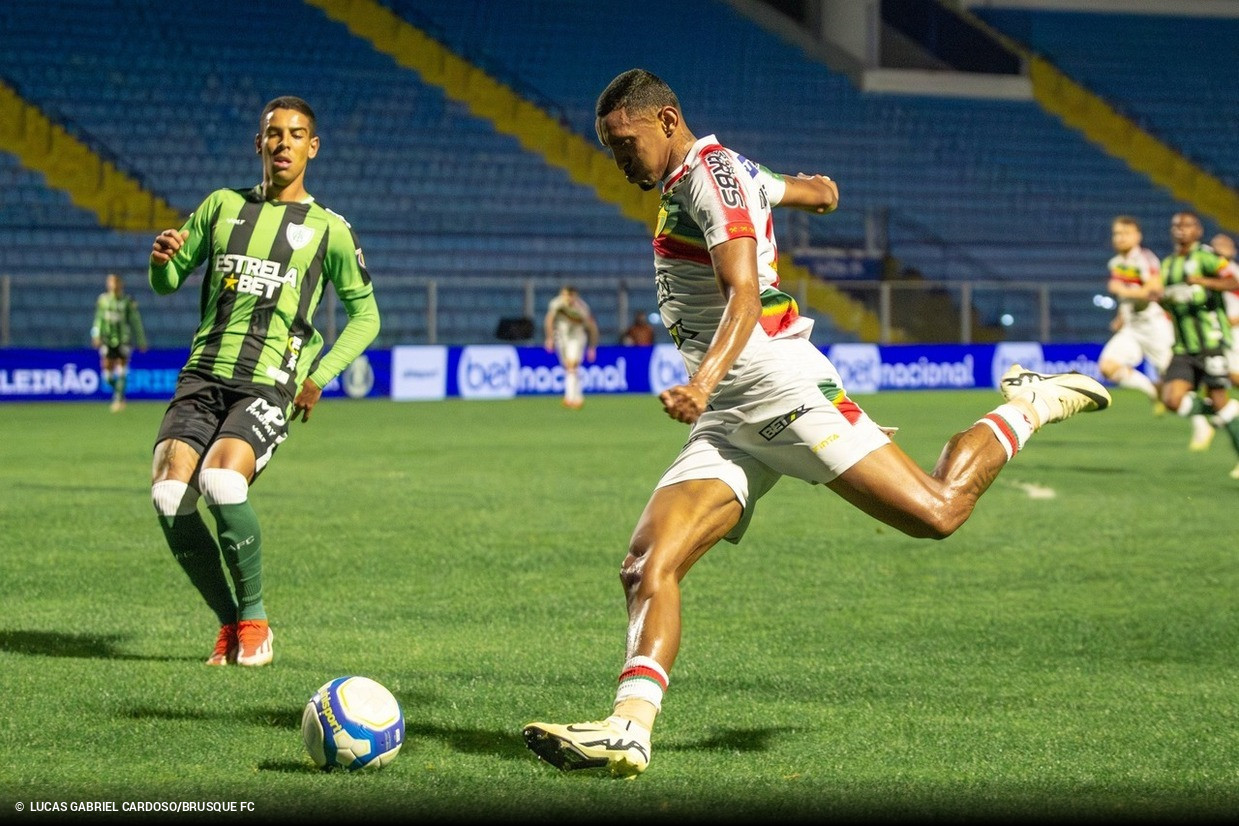 Brusque empata com América (Foto: Lucas Gabriel Cardoso/Brusque FC)