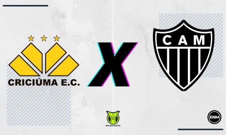 Criciúma vai receber o Atlético-MG (Arte: ENM)