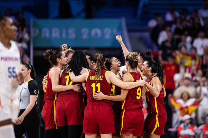 Espanha fechou Grupo A do basquete feminino como líder (Foto: Divulgação/Baloncesto España)