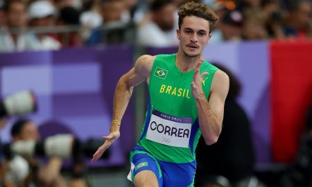 Renan Gallina é semifinalistas dos 200m (Foto: Wagner Carmo/CBAt)