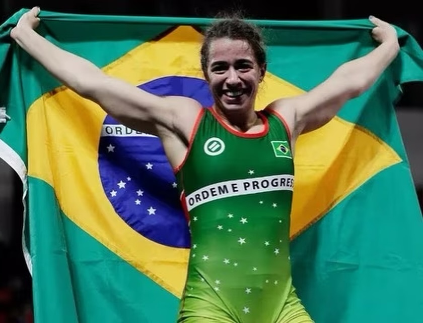 Giulia Penalber parou nas quartas de final das Olimpíadas (Foto: Divulgação/Instagram)