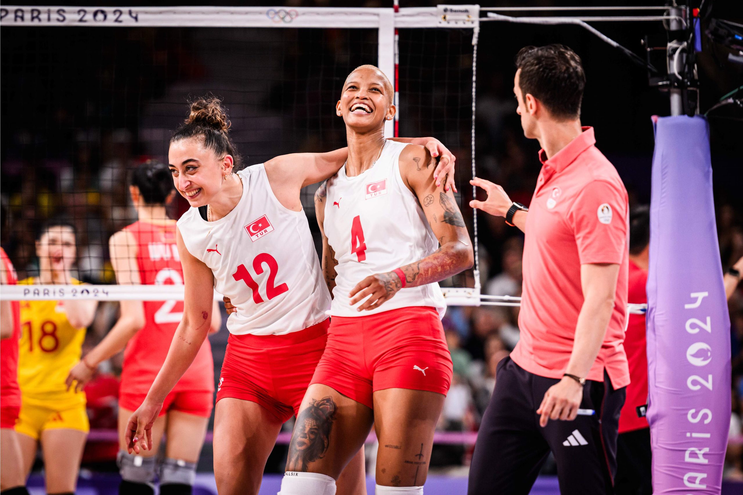 Turquia nas quartas de final das Olimpíadas no vôlei feminino