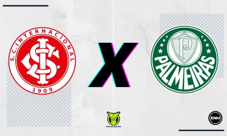 Internacional joga como mandante contra o Palmeiras (Arte: ENM)