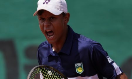 Livas Damázio no Mundial (Foto: ITF)