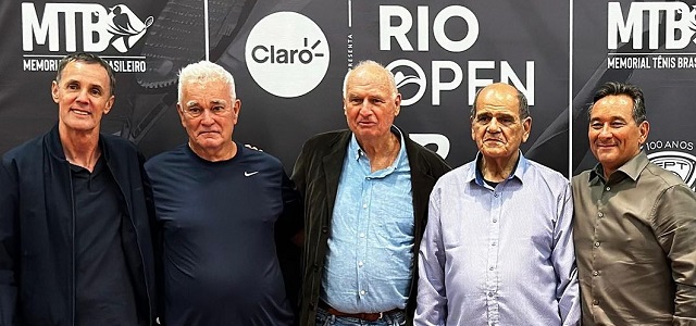 Na foto Cesar Kist, Thomaz Koch, Walmor Elias e Carlos Omaki (Foto: Divulgação)