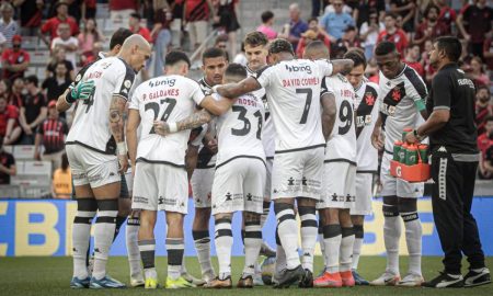 O Vasco perdeu para o Athletico no primeiro turno por 1 a 0 (Foto: Matheus Lima/Vasco)