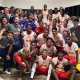 Jogadores do time Sub-20 do Red Bull Bragantino. (Foto: Bruno Sousa/Red Bull Bragantino)