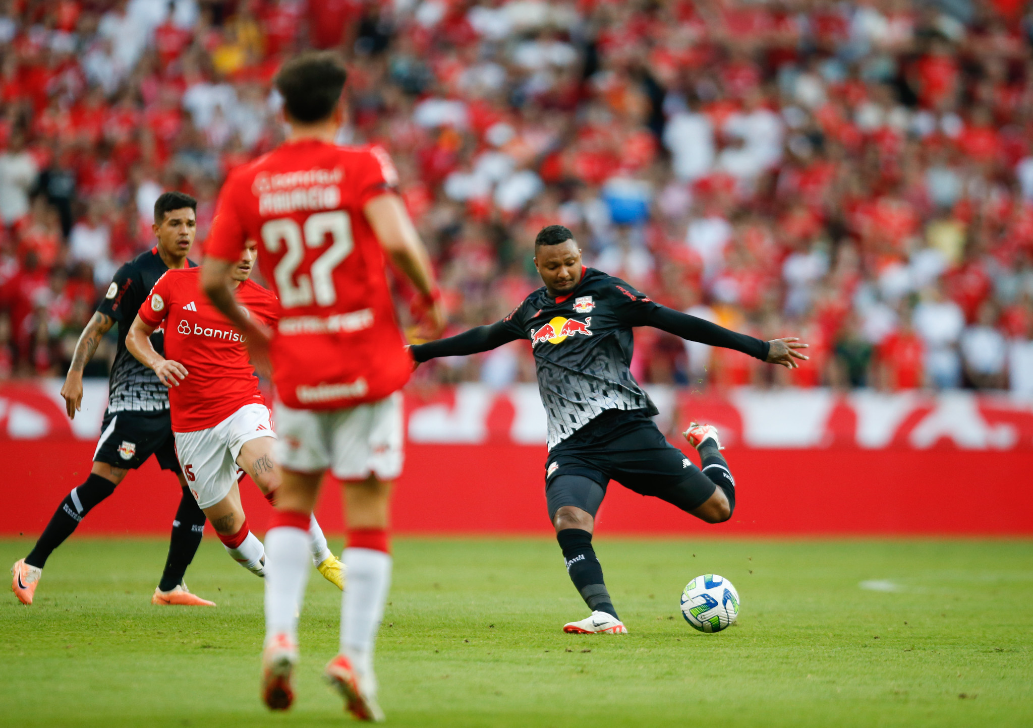 Luan Cândido, jogador do Red Bull Bragantino. (Foto: Ari Ferreira/Red Bull Bragantino)