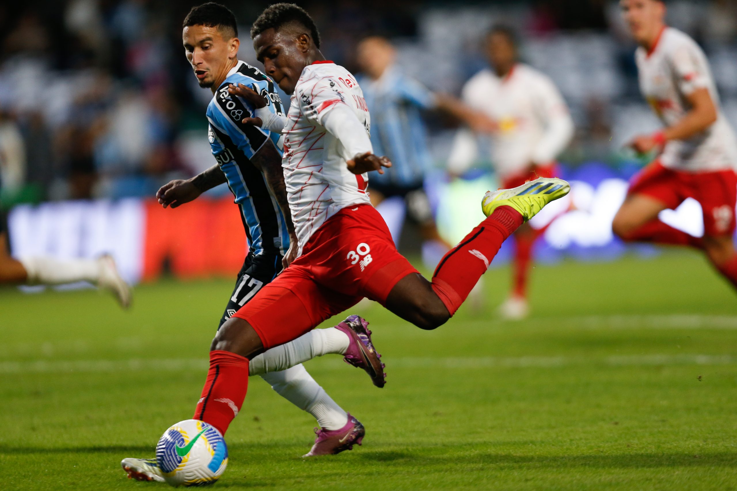 Henry Mosquera, jogador do Red Bull Bragantino. (Foto: Ari Ferreira/Red Bull Bragantino)