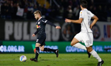 Eduardo Sasha, jogador do Red Bull Bragantino. (Foto: Ari Ferreira/Red Bull Bragantino)