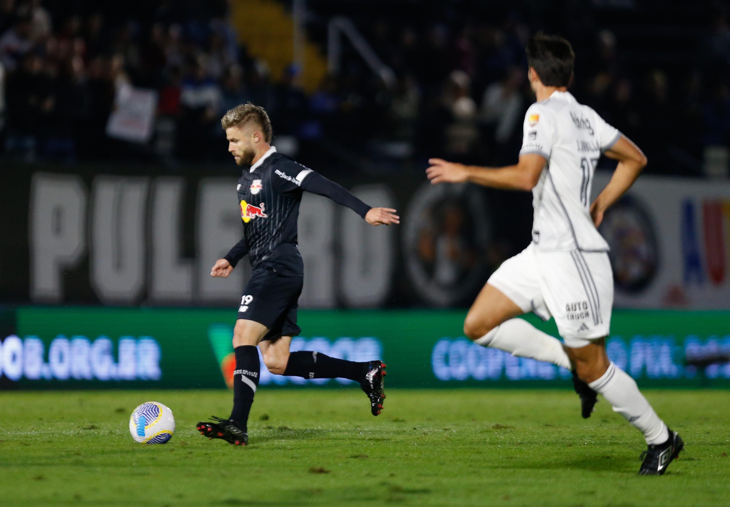 Eduardo Sasha, jogador do Red Bull Bragantino. (Foto: Ari Ferreira/Red Bull Bragantino)