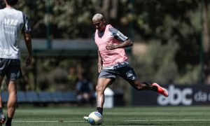 Deyverson chegou ao Atlético na janela do meio de temporada. (Foto: Pedro Souza / Atlético)