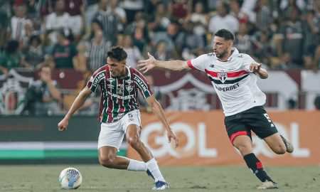 Fluminense x São Paulo pelo Brasileirão, no Maracanã. - Foto: Lucas Merçon/Fluminense F.C