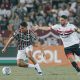 Fluminense x São Paulo pelo Brasileirão, no Maracanã. - Foto: Lucas Merçon/Fluminense F.C