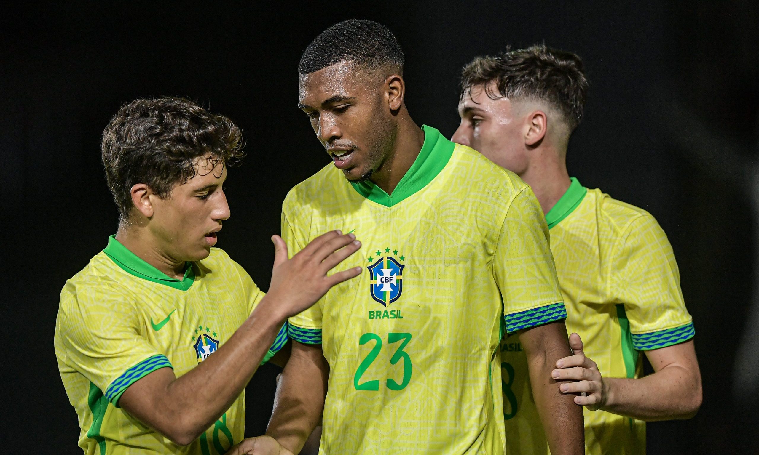 Jogando em casa, Rayan marcou dois gols em dois jogos pelo Brasil Sub-20 (Foto: Staff Images / CBF)