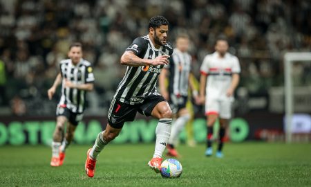 Hulk em campo contra o São Paulo. (Foto: Pedro Souza / Atlético)