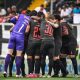 Jogadores do Red Bull Bragantino. (Foto: Ari Ferreira/Red Bull Bragantino)