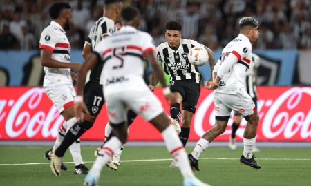 Botafogo x São Paulo. (Foto: Vitor Silva/Botafogo)