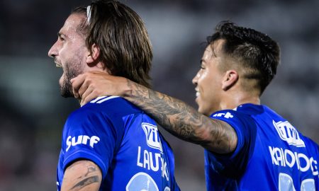 Kaio Jorge e Lautaro Díaz marcaram para o Cruzeiro. (Foto: Gustavo Aleixo/Cruzeiro)