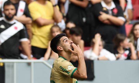 Palmeiras vence o Vasco em Brasília e assume a vice-liderança do Brasileirão. (Foto: Cesar Greco/Palmeiras/by Canon)