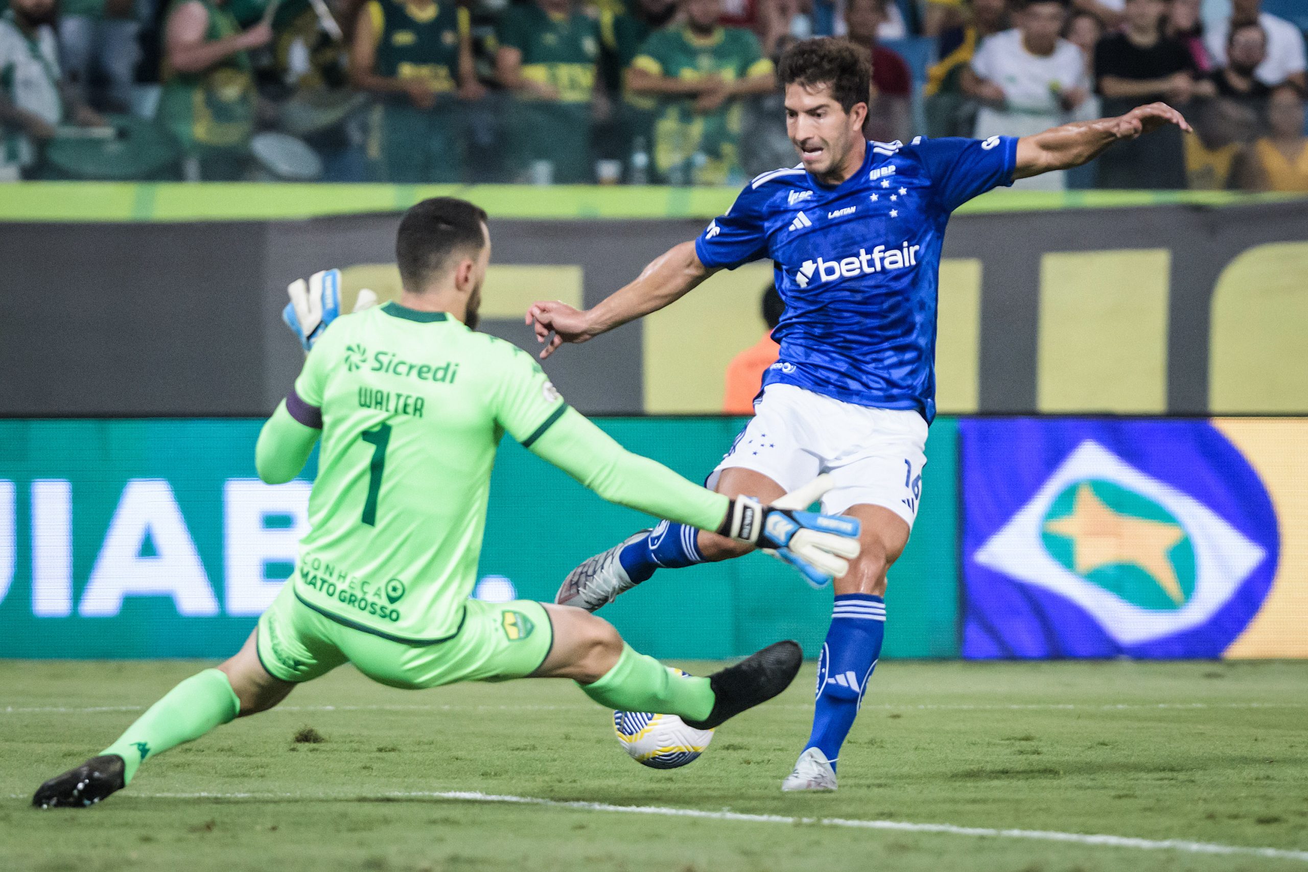 Lucas Silva entrou na segunda etapa. (Foto: Gustavo Aleixo/Cruzeiro)