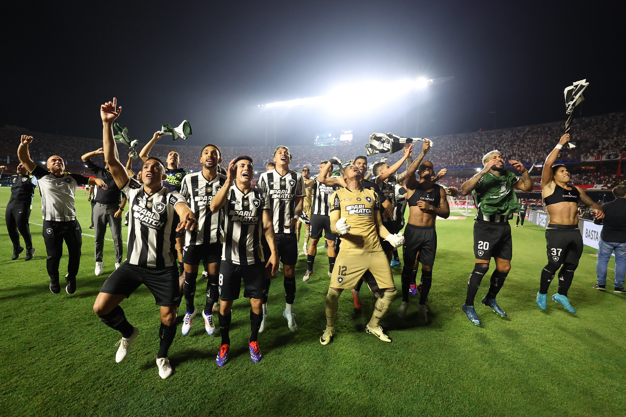 Botafogo avança na Libertadores. (Foto: Vitor Silva/Botafogo)