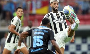 Botafogo x Grêmio. (Foto: Vitor Silva/Botafogo)