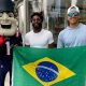 Festa em São Paulo celebra a chegada oficial ao Brasil do New England Patriots