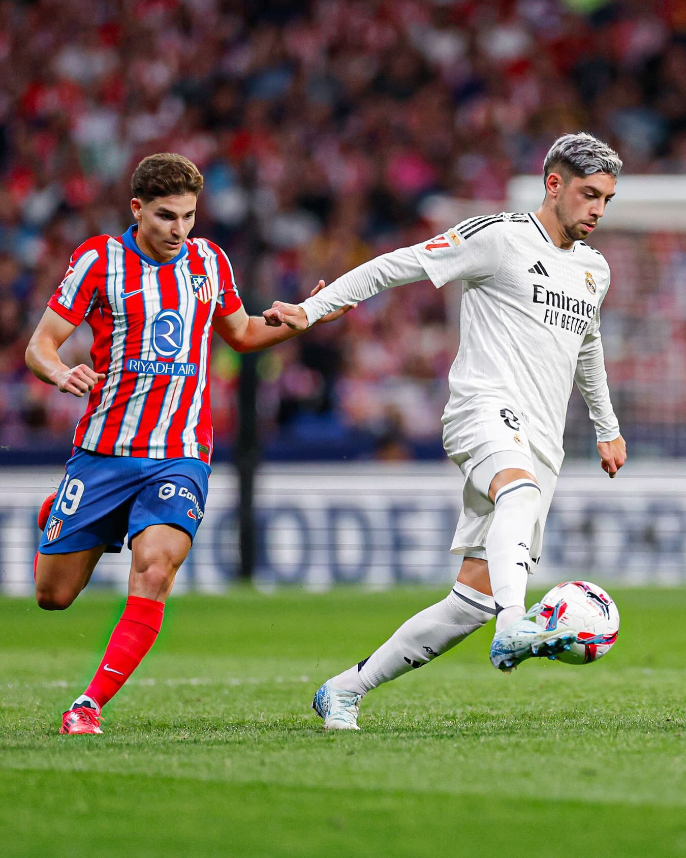 Atlético de Madrid x Real Madrid. (Foto: Divulgação/Real Madrid)